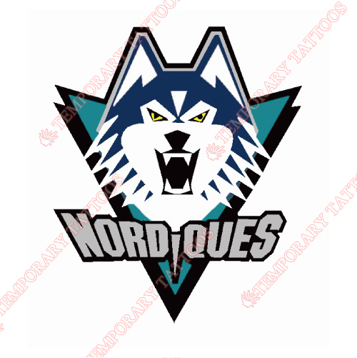 Quebec Nordiques Customize Temporary Tattoos Stickers NO.7151